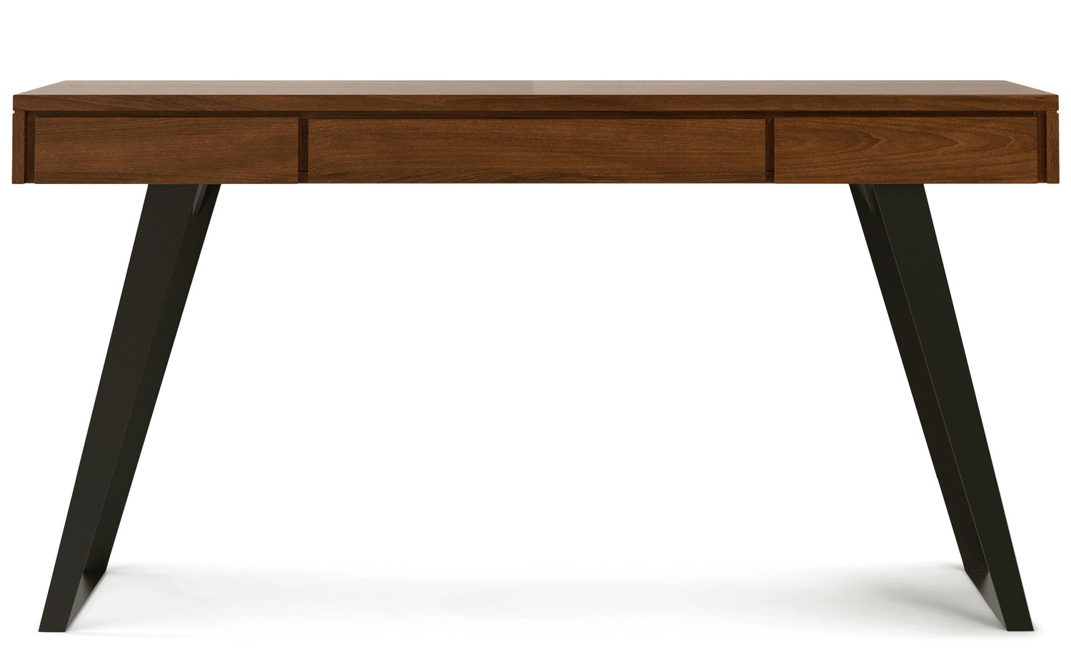 Walnut Solid Wood - Walnut Veneer | Lowry Desk
