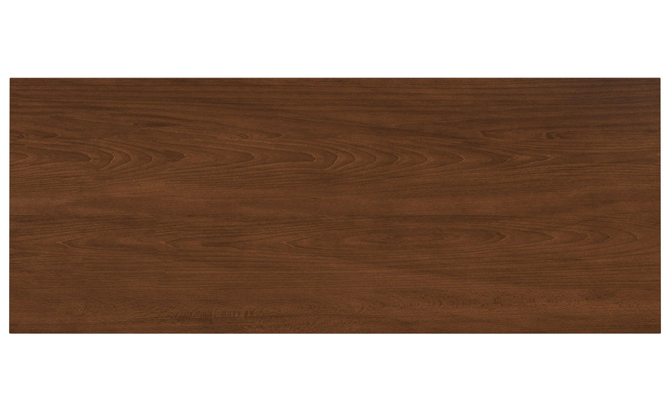 Walnut Solid Wood - Walnut Veneer | Lowry Desk