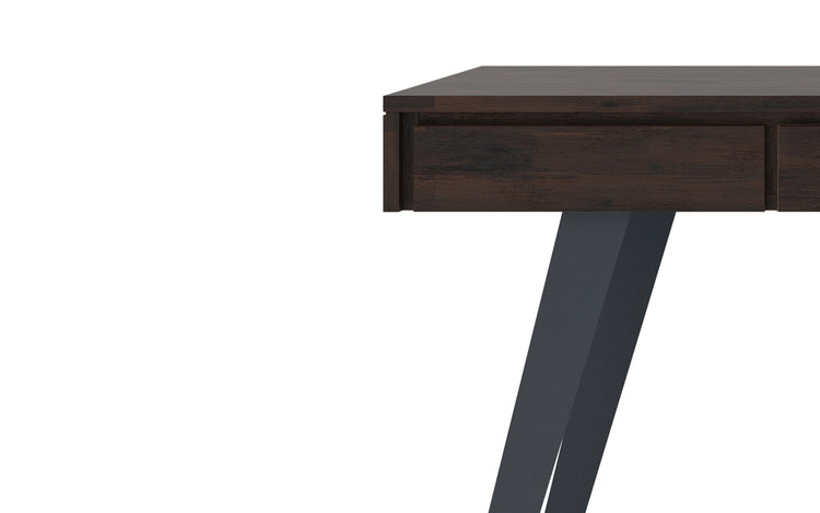 Distressed Hickory Brown Acacia | Lowry Desk
