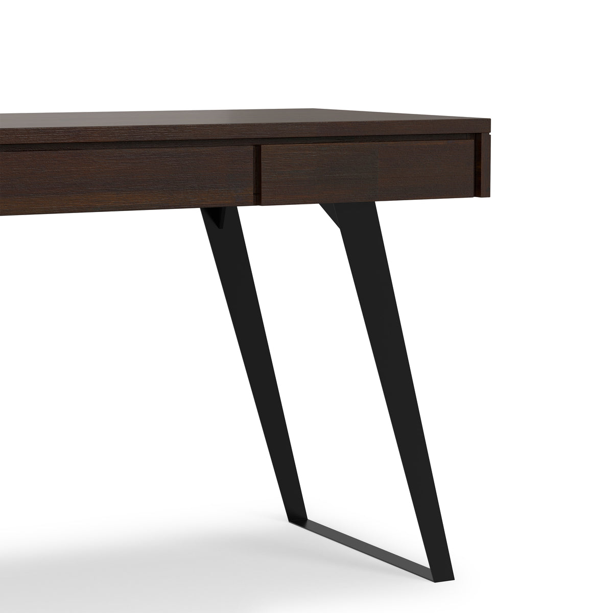 Distressed Hickory Brown Acacia | Lowry Desk in Acacia