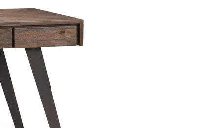 Rustic Natural Aged Brown Acacia | Lowry Desk