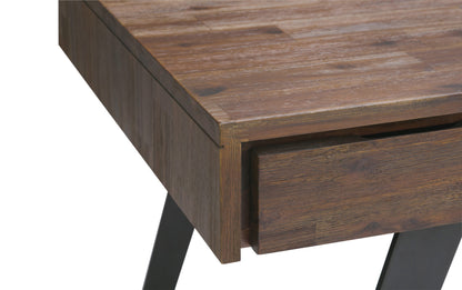 Rustic Natural Aged Brown Acacia | Lowry Desk