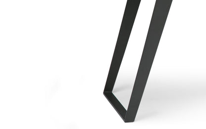 Distressed Charcoal Brown Acacia | Lowry Desk