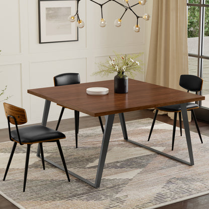 Walnut Walnut | Lowry Square Dining Table