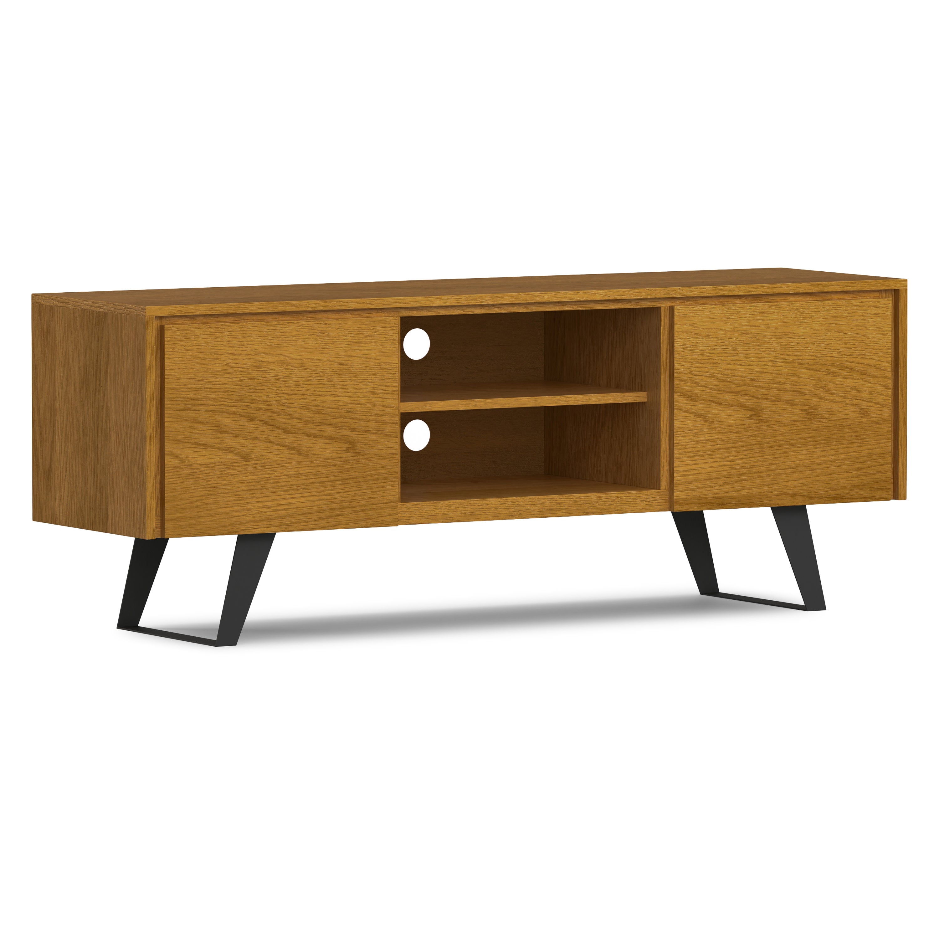 Solid Acacia TV Stand | Lowry TV Media Stand – Simpli Home