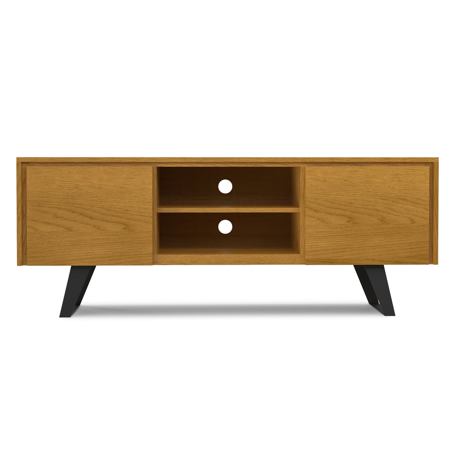 Oak Oak | Lowry TV Media Stand in Oak