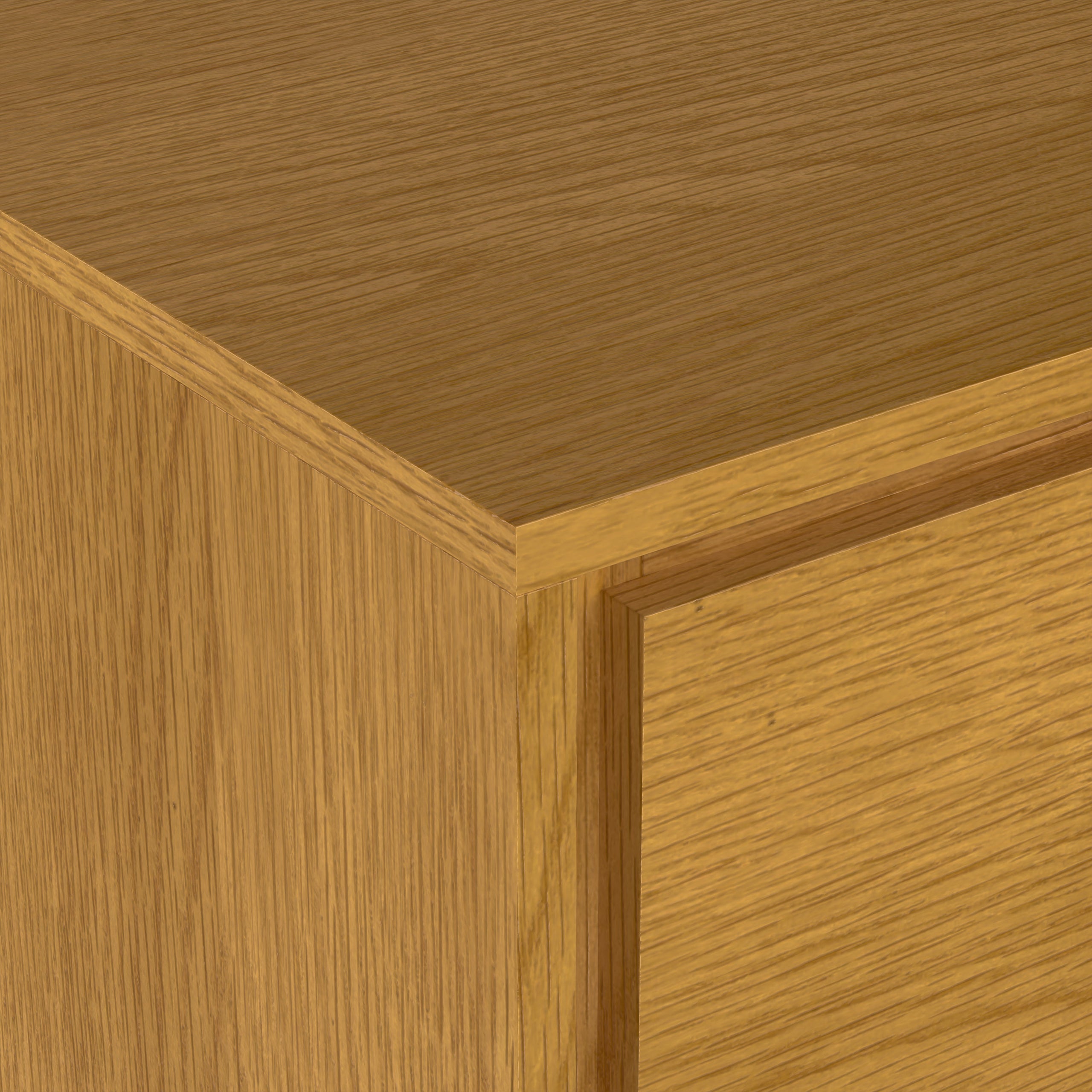 Oak Oak | Lowry TV Media Stand in Oak