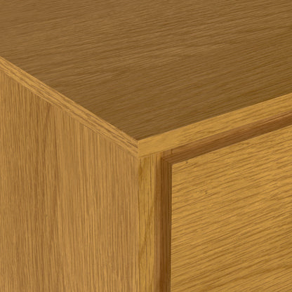 Oak Oak | Lowry TV Media Stand in Oak