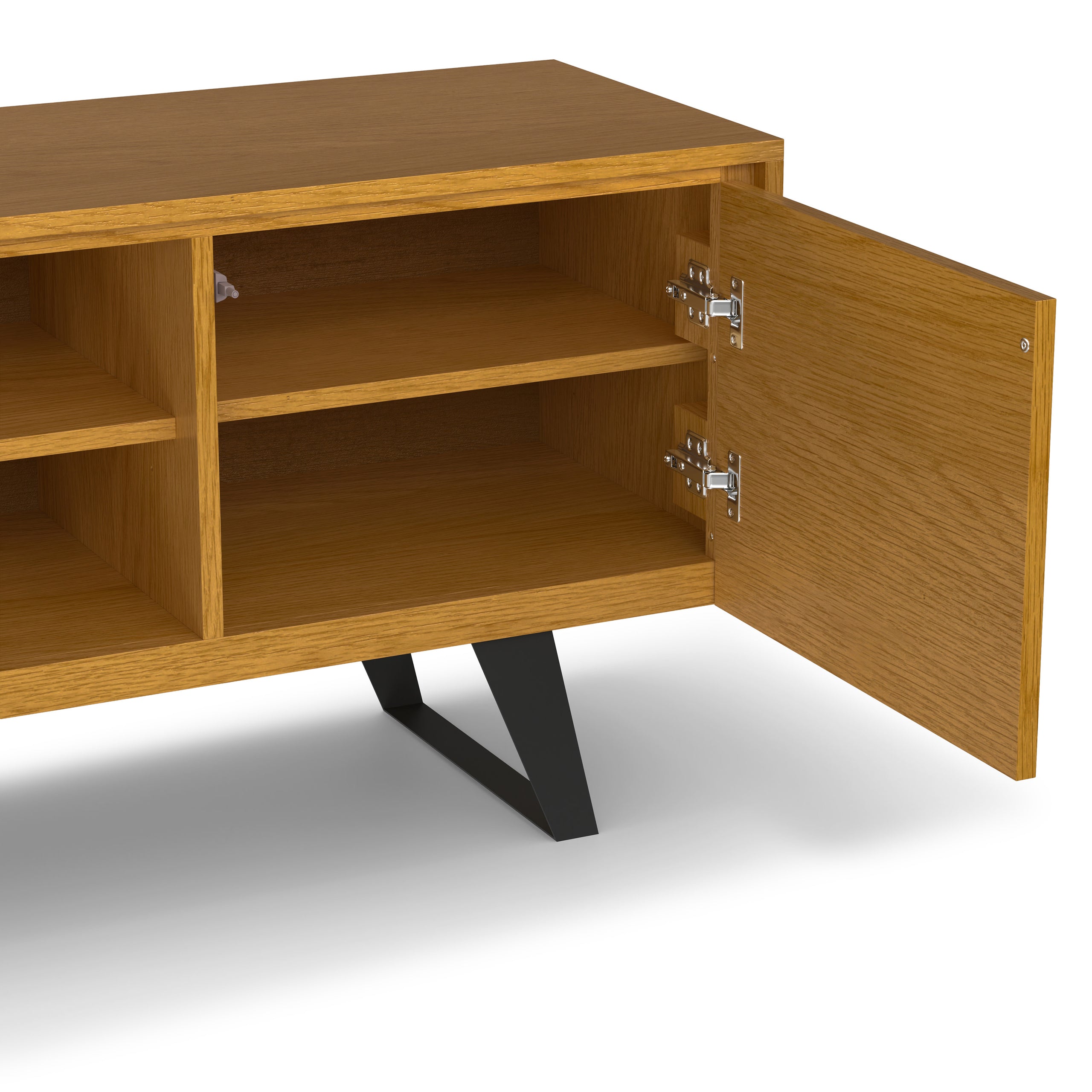 Oak Oak | Lowry TV Media Stand in Oak