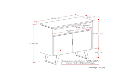 Lowry 42 inch TV Media Stand