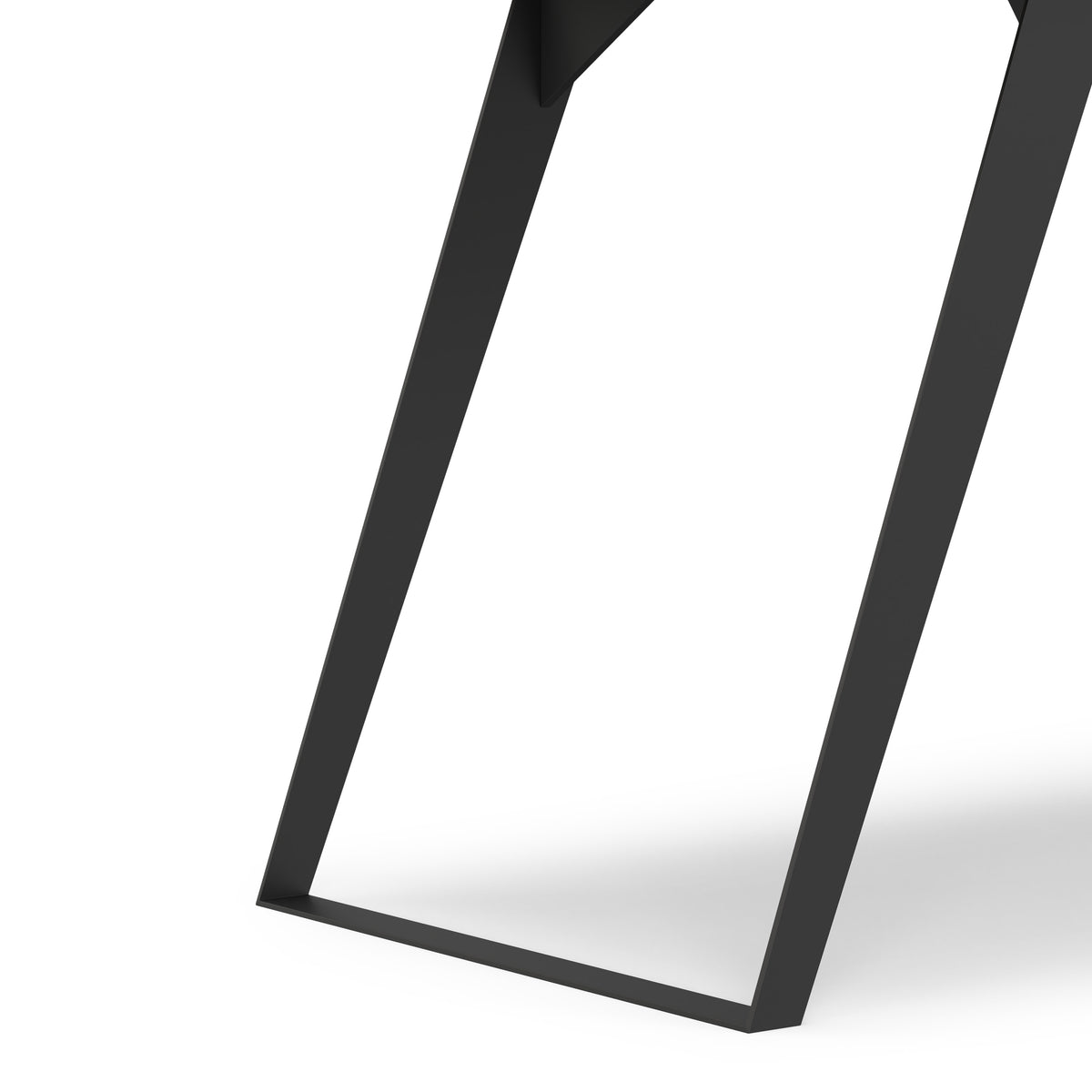 Distressed Charcoal Brown | Lowry Large Desk in Acacia