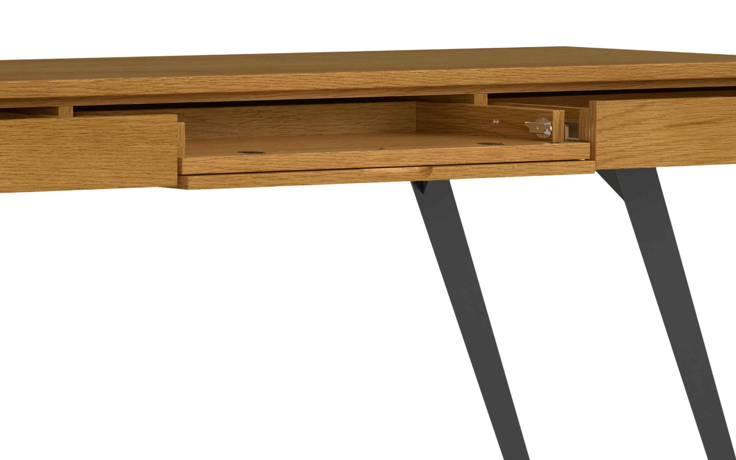 Oak Oak | Lowry Large Desk in Oak