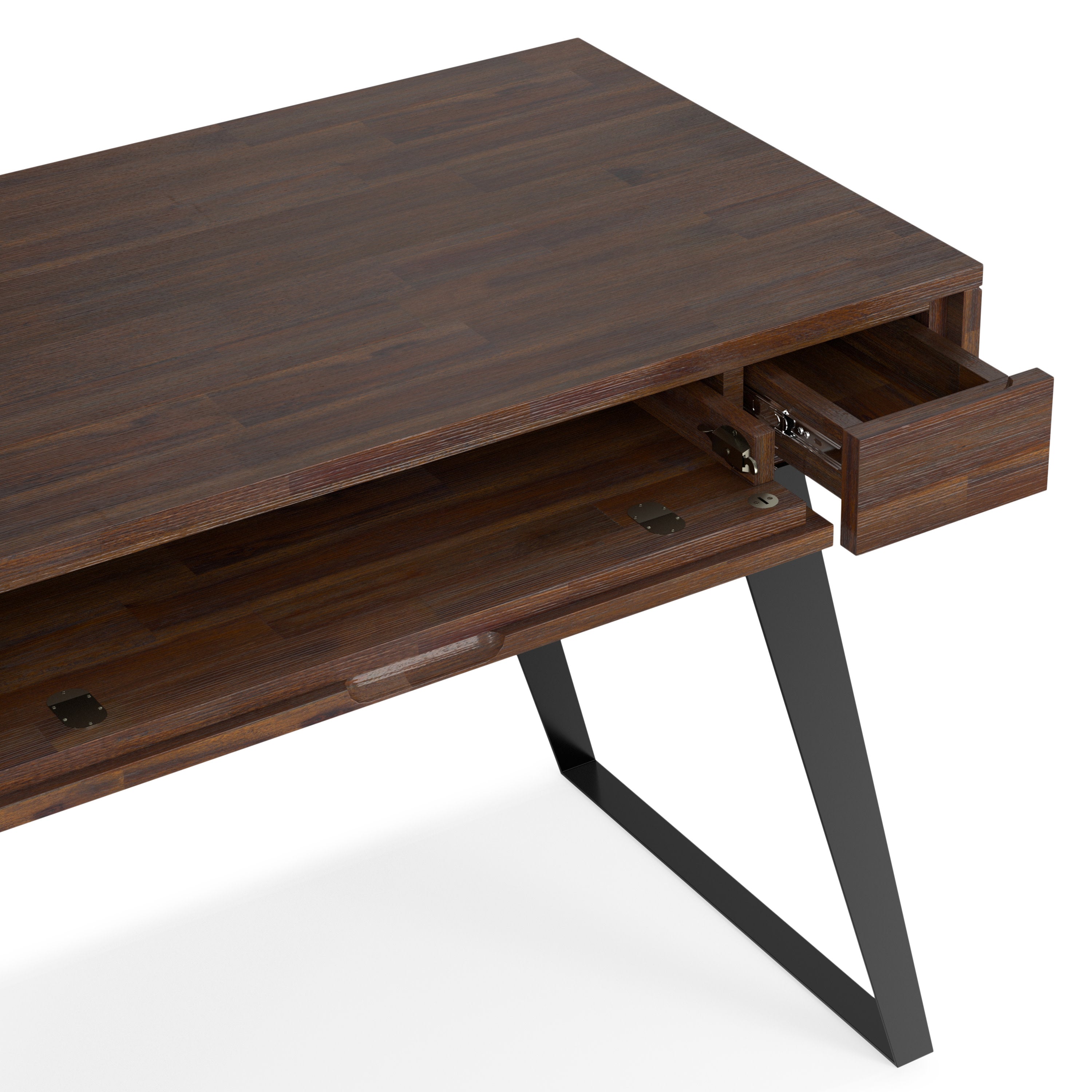 Solid Acacia Desk | Lowry Small Desk – Simpli Home