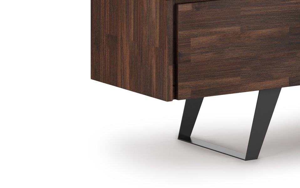 Distressed Charcoal Brown | Lowry 72 inch TV Media Stand