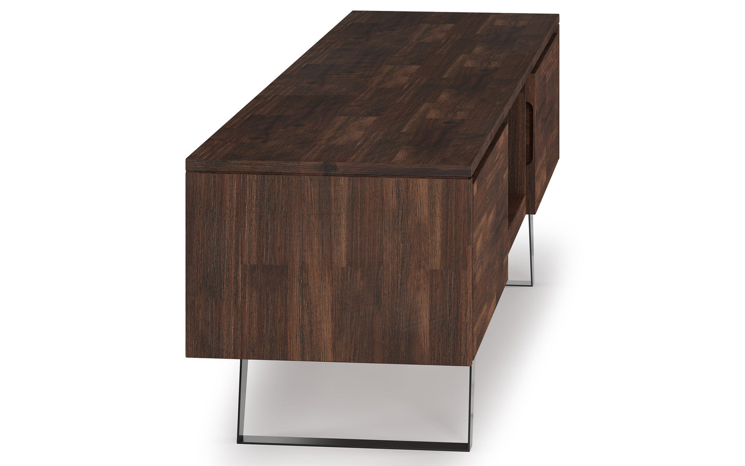 Distressed Charcoal Brown | Lowry 72 inch TV Media Stand