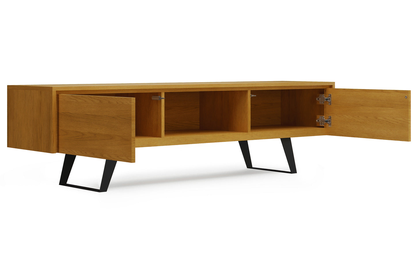 Lowry 72 inch TV Media Stand in Oak