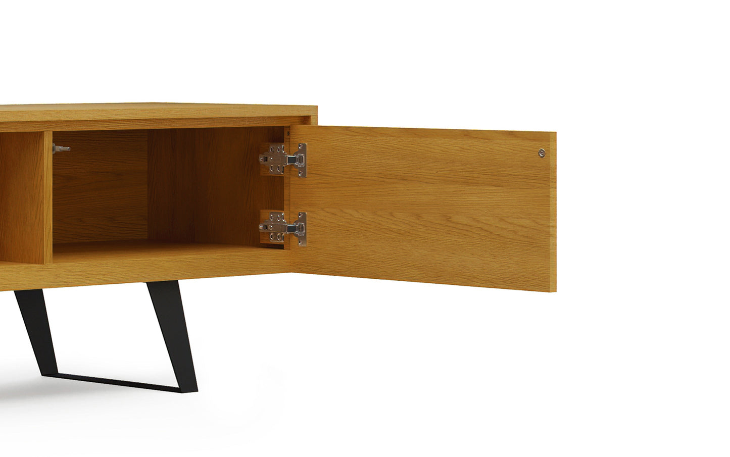 Lowry 72 inch TV Media Stand in Oak