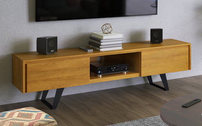 Oak Oak | Lowry 72 inch TV Media Stand