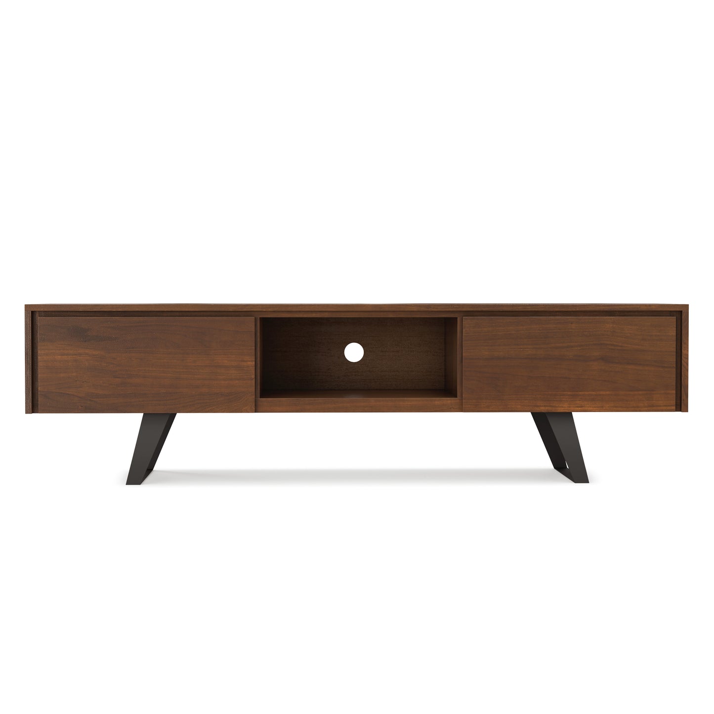 Walnut Walnut | Lowry 72 inch TV Media Stand in Walnut
