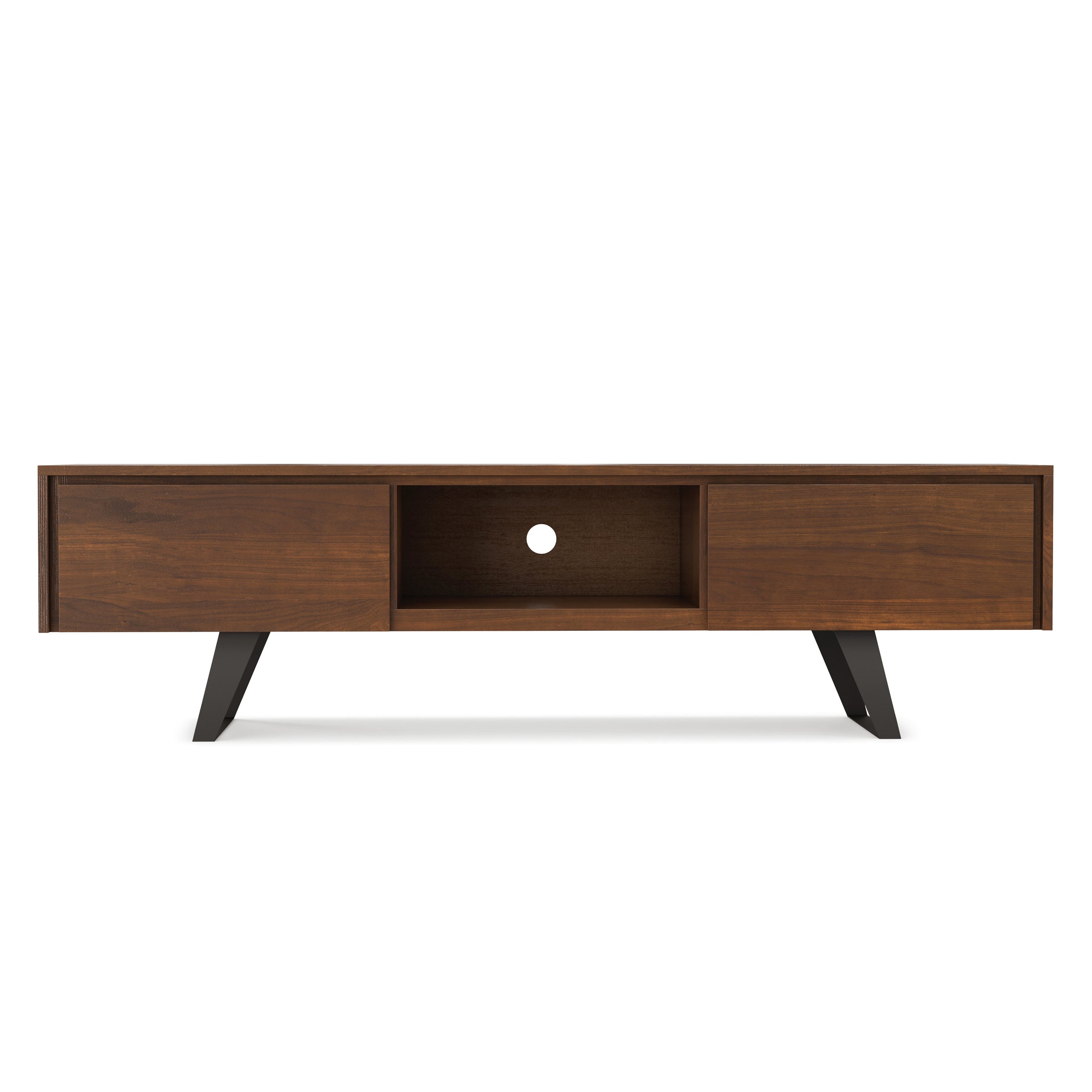 Walnut Walnut | Lowry 72 inch TV Media Stand in Walnut