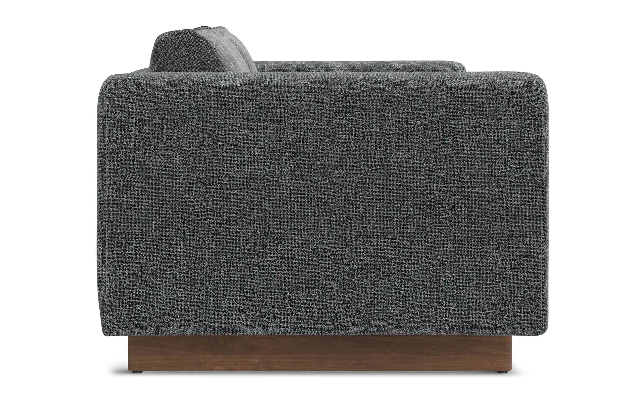 Dark Grey Performance Fabric | Jones 61 inch Loveseat in Performance Fabric