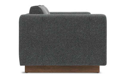 Dark Grey Performance Fabric | Jones 61 inch Loveseat in Performance Fabric