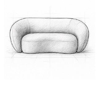 Sherri 69 inch Loveseat in Boucle Performance Fabric