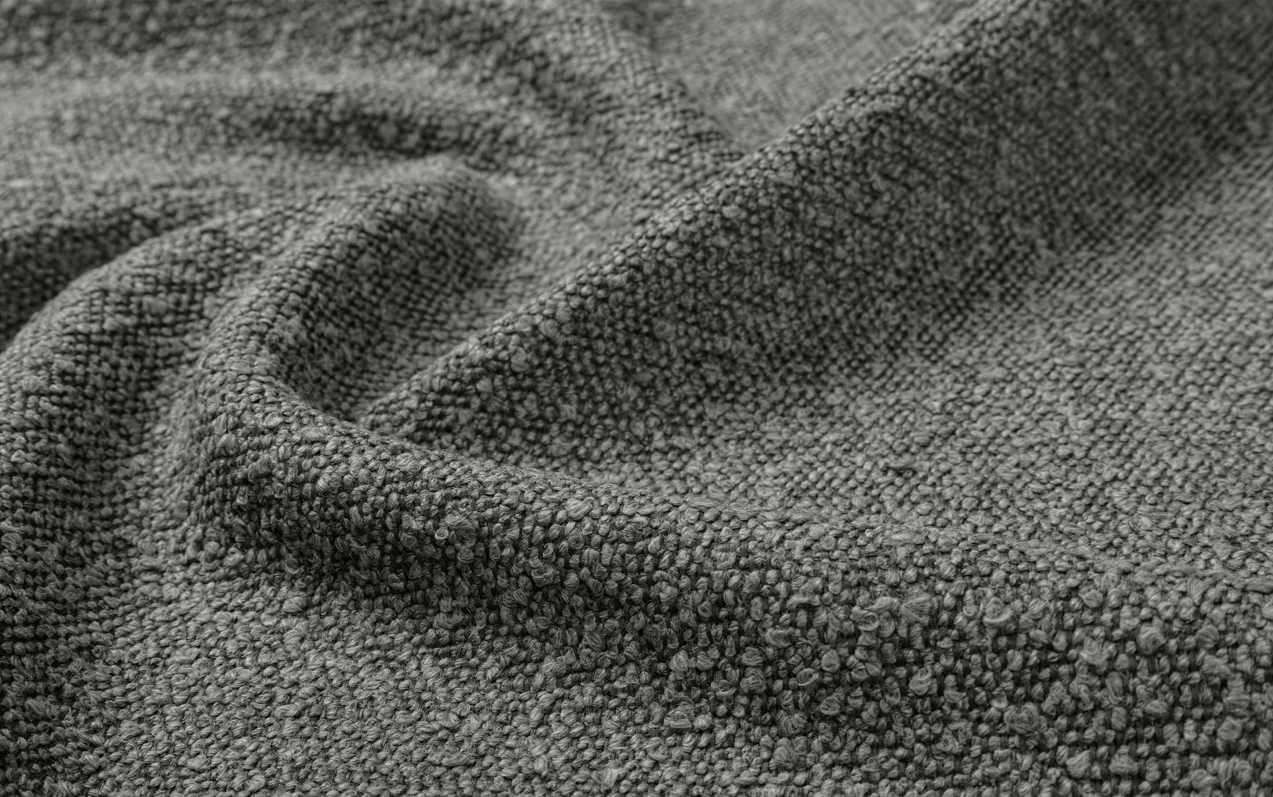 Stone Grey Boucle Performance Fabric | Sherri 69 inch Loveseat in Boucle Performance Fabric