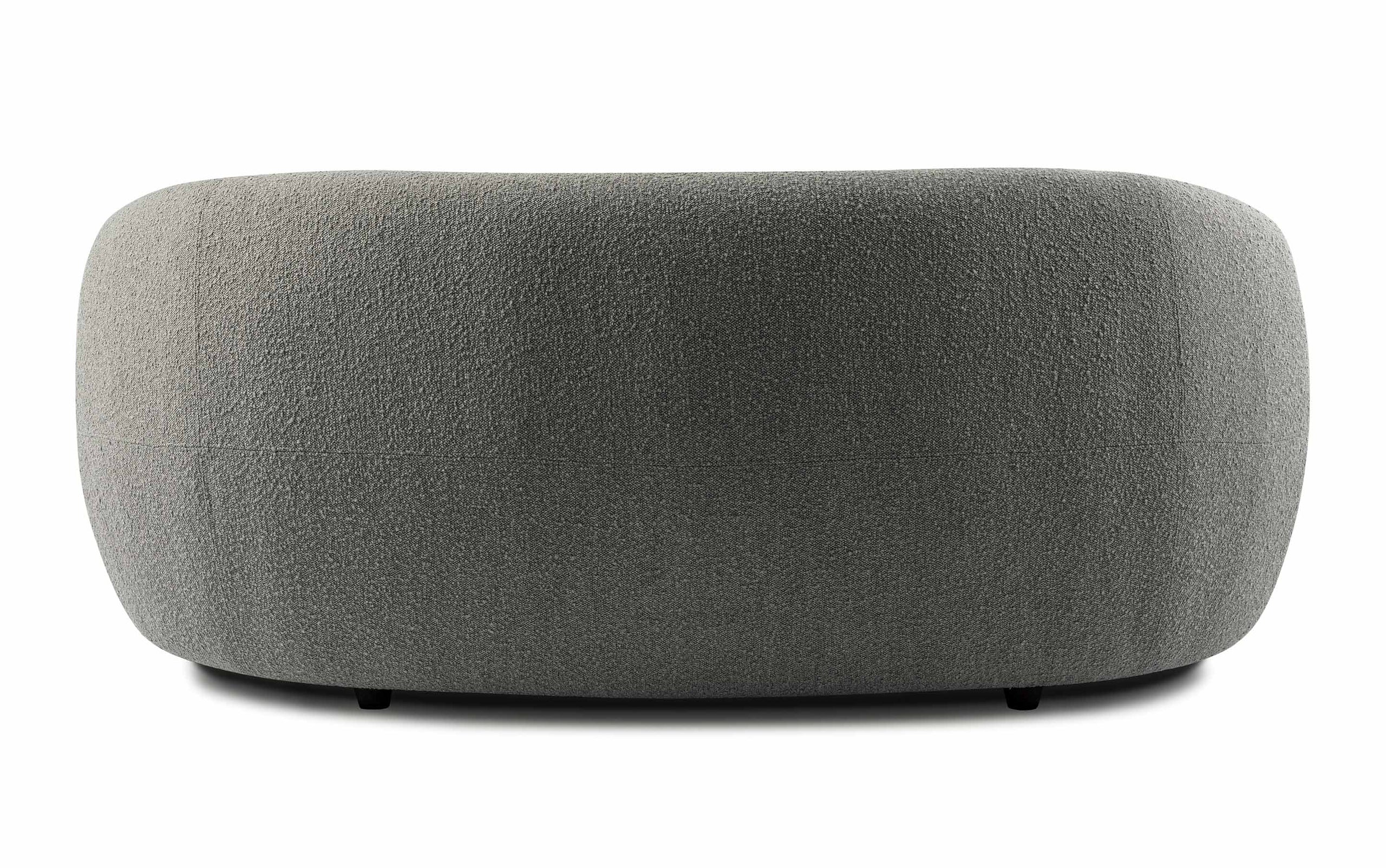 Stone Grey Boucle Performance Fabric | Sherri 69 inch Loveseat in Boucle Performance Fabric