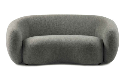 Stone Grey Boucle Performance Fabric | Sherri 69 inch Loveseat in Boucle Performance Fabric