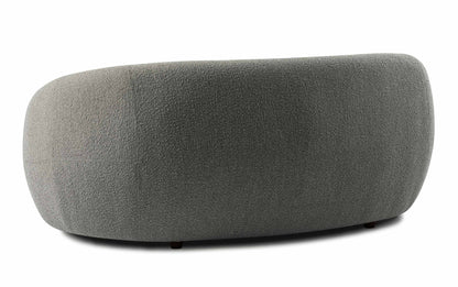 Stone Grey Boucle Performance Fabric | Sherri 69 inch Loveseat in Boucle Performance Fabric