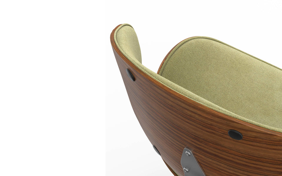 Acid Green Linen Style Fabric| Marana Dining Chair