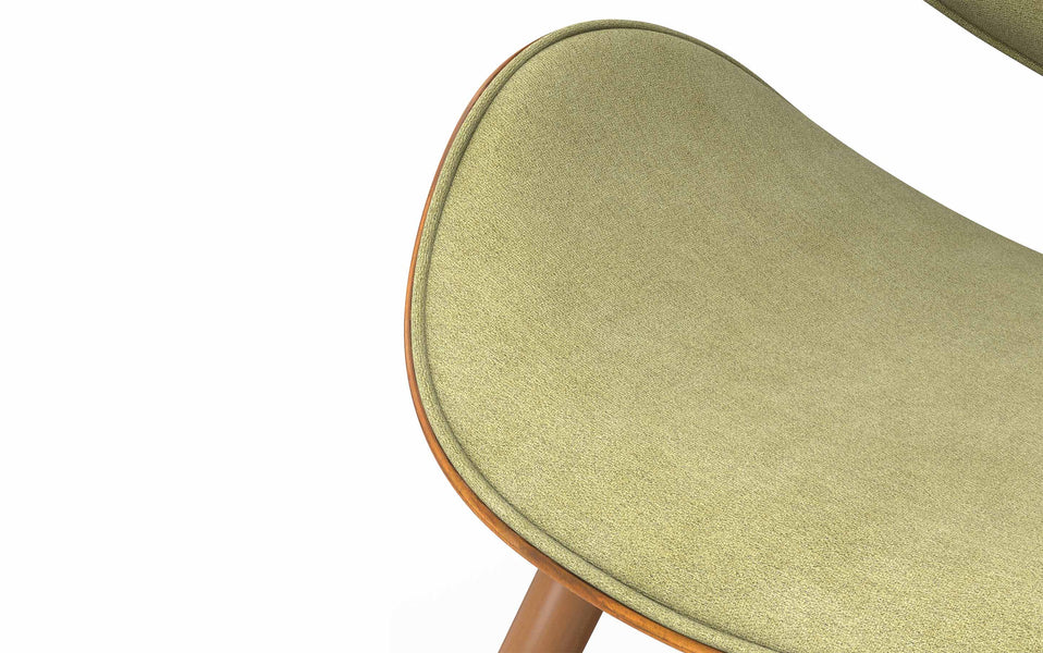 Acid Green Linen Style Fabric| Marana Dining Chair