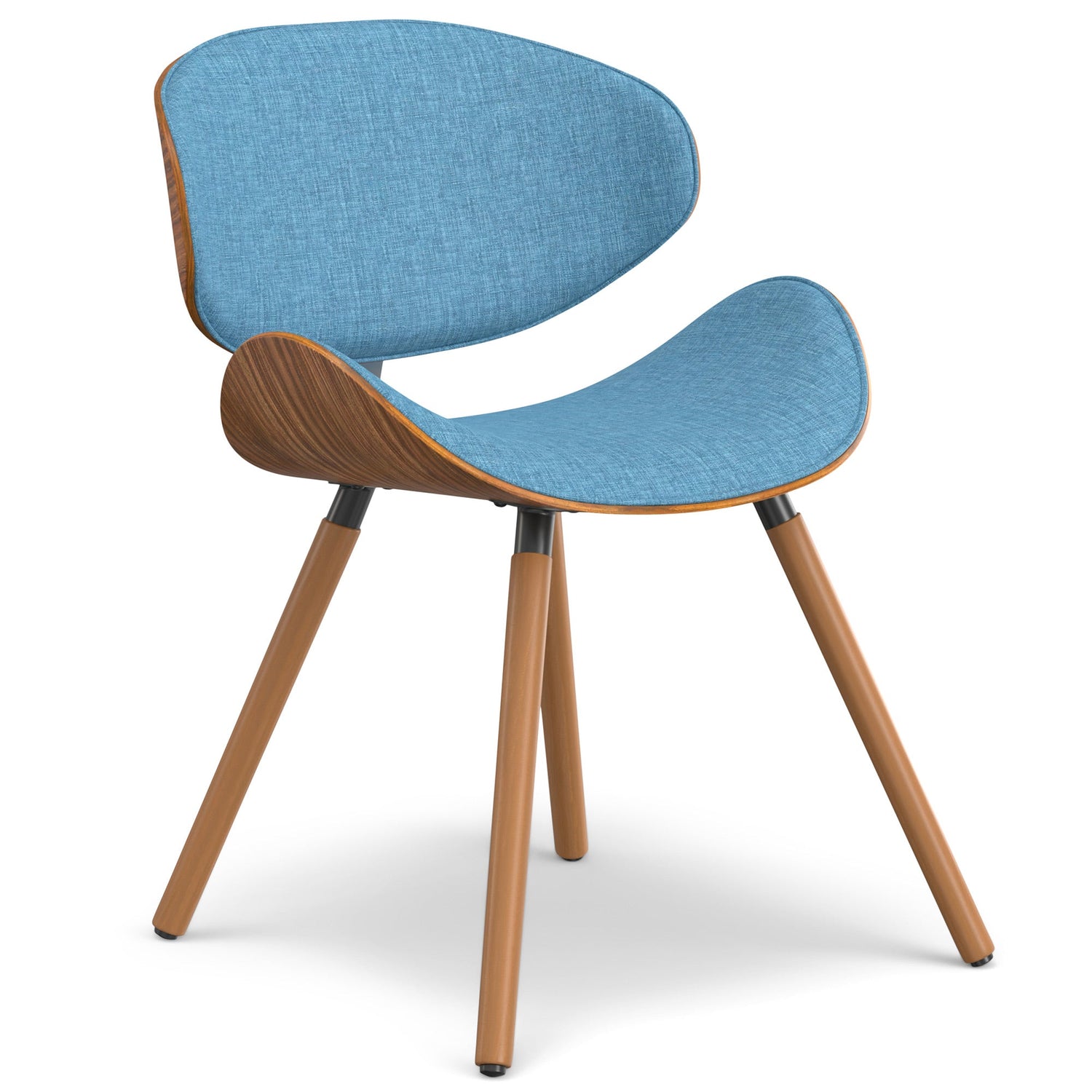 Blue Linen Style Fabric| Marana Dining Chair