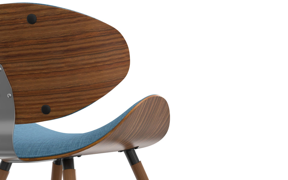 Blue Linen Style Fabric| Marana Dining Chair