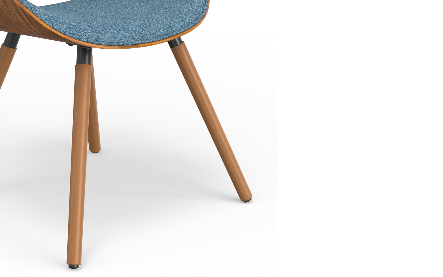 Denim Blue Linen Style Fabric| Marana Dining Chair