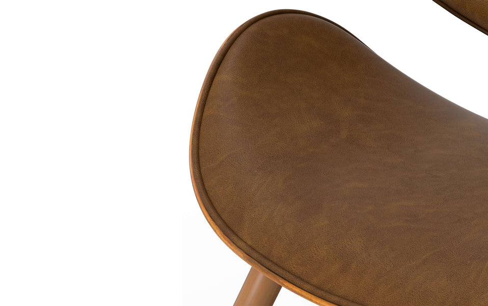 Deep Tan Vegan Leather | Marana Dining Chair