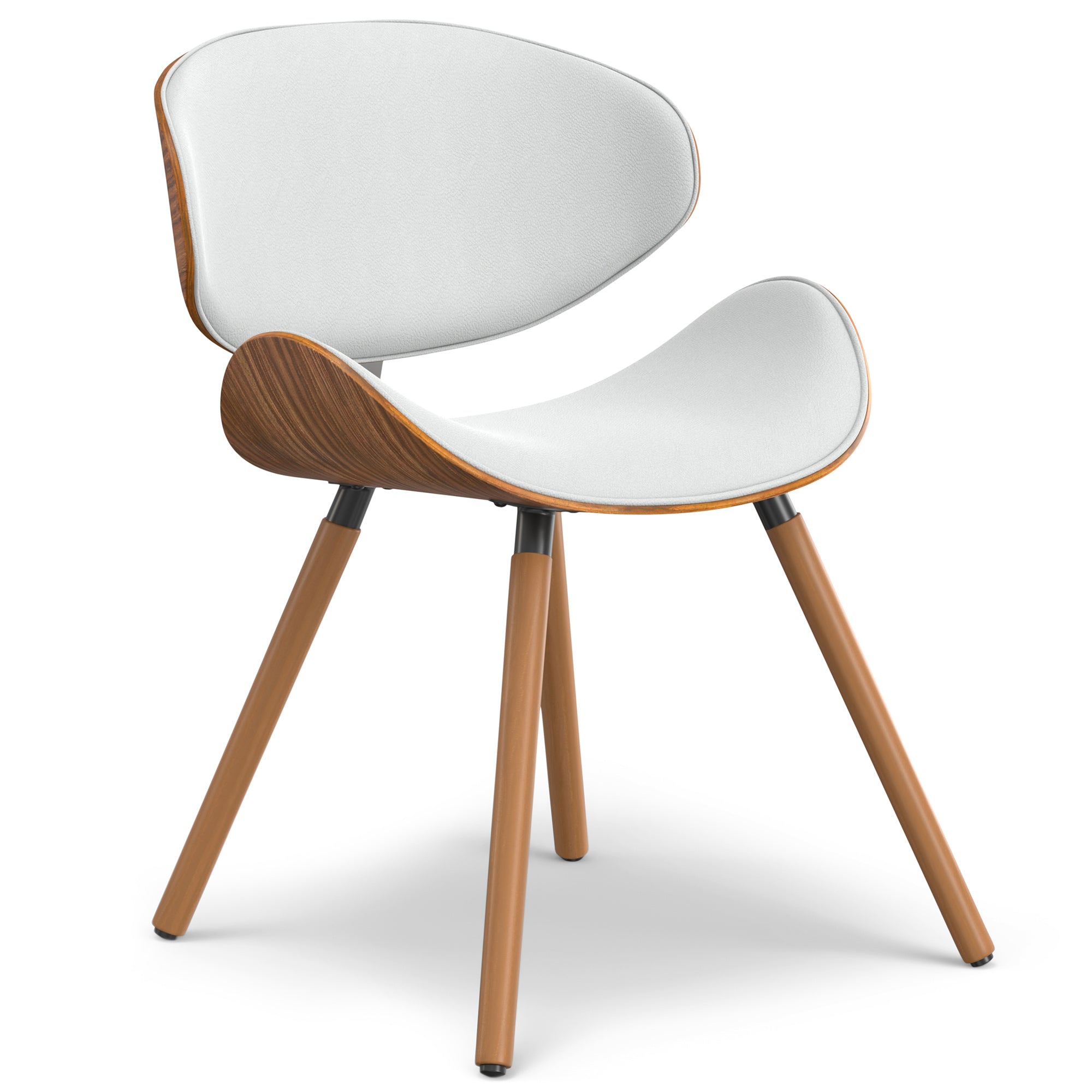 White Vegan Leather | Marana Dining Chair