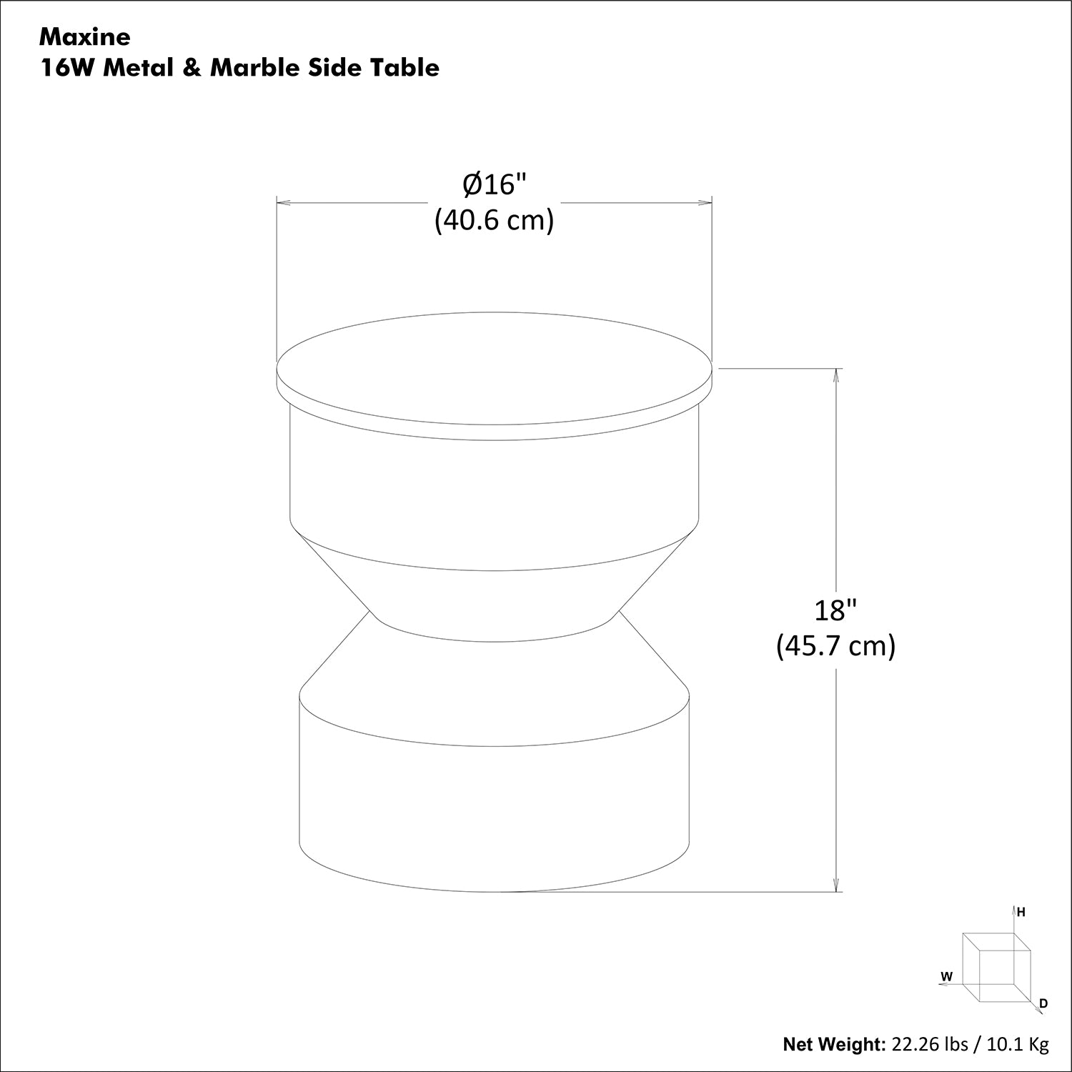Maxine Side Table