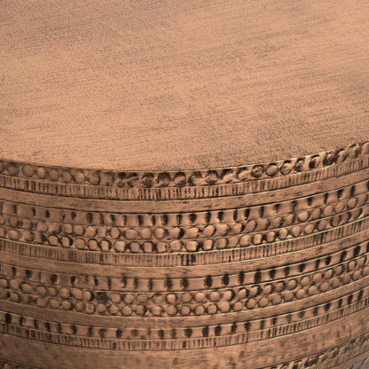 Antique Copper | Johnsen Metal Coffee Table