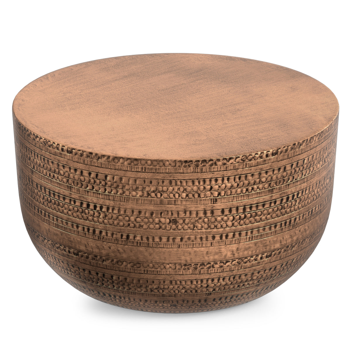 Antique Copper | Johnsen Metal Coffee Table