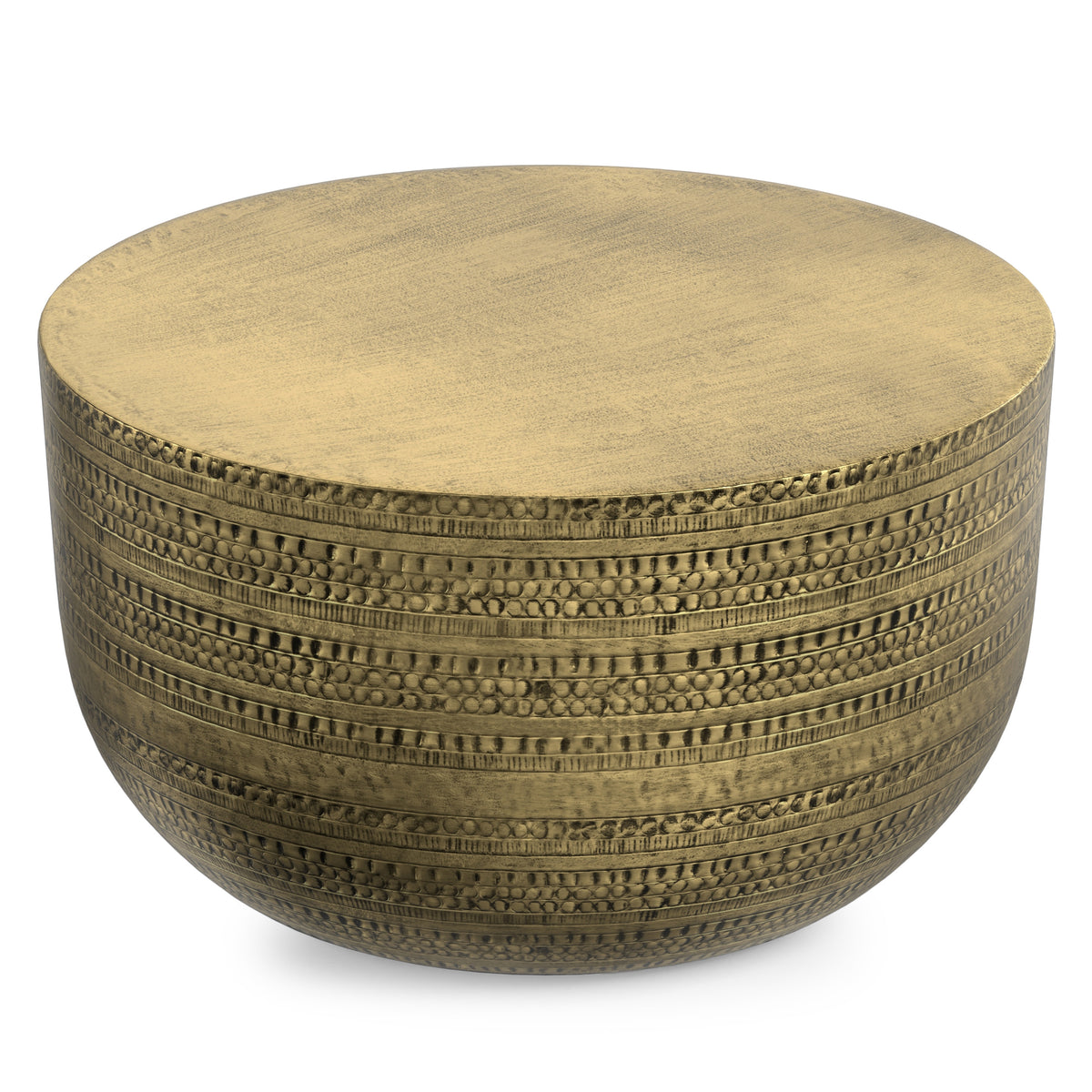 Antique Gold | Johnsen Metal Coffee Table