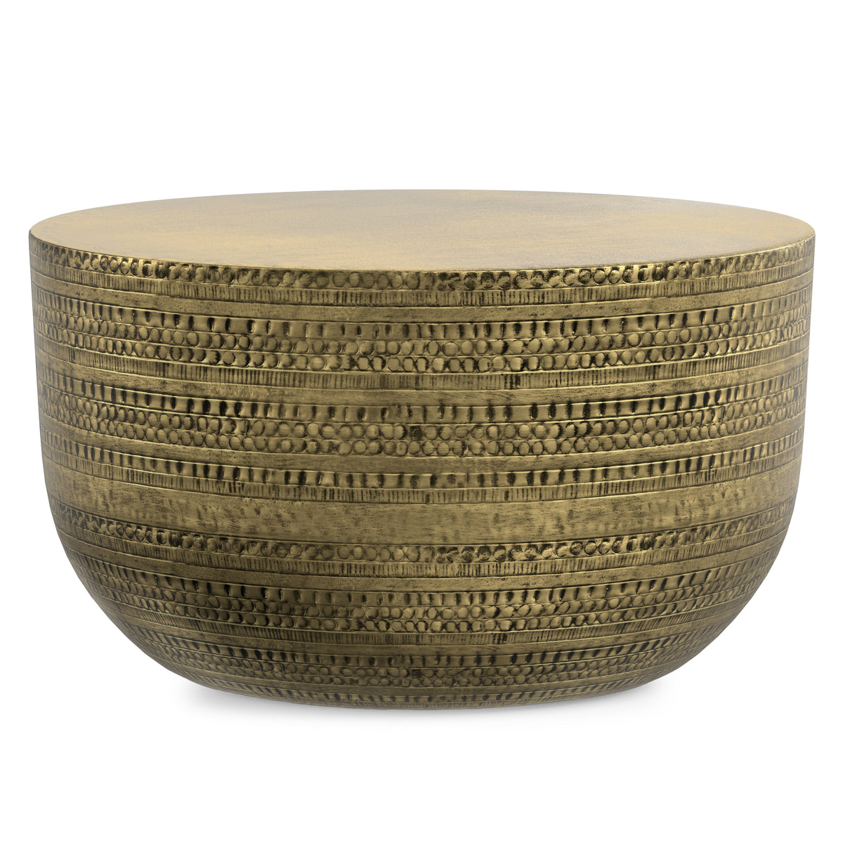 Antique Gold | Johnsen Metal Coffee Table