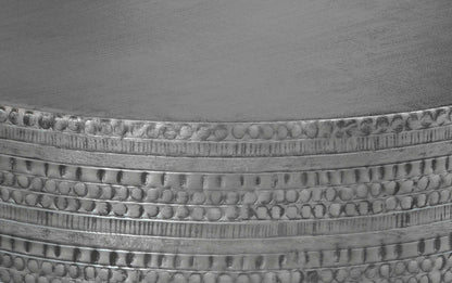 Antique Silver | Johnsen Metal Coffee Table