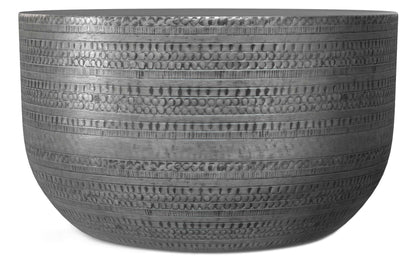 Antique Silver | Johnsen Metal Coffee Table