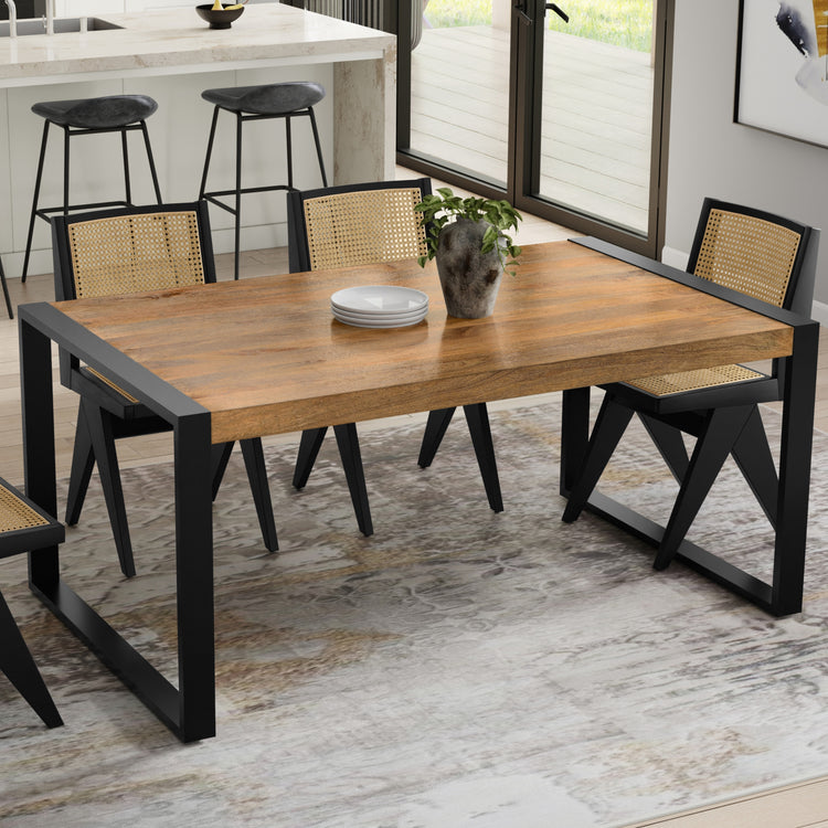 Light Tobacco | McKenzie Dining Table in Mango