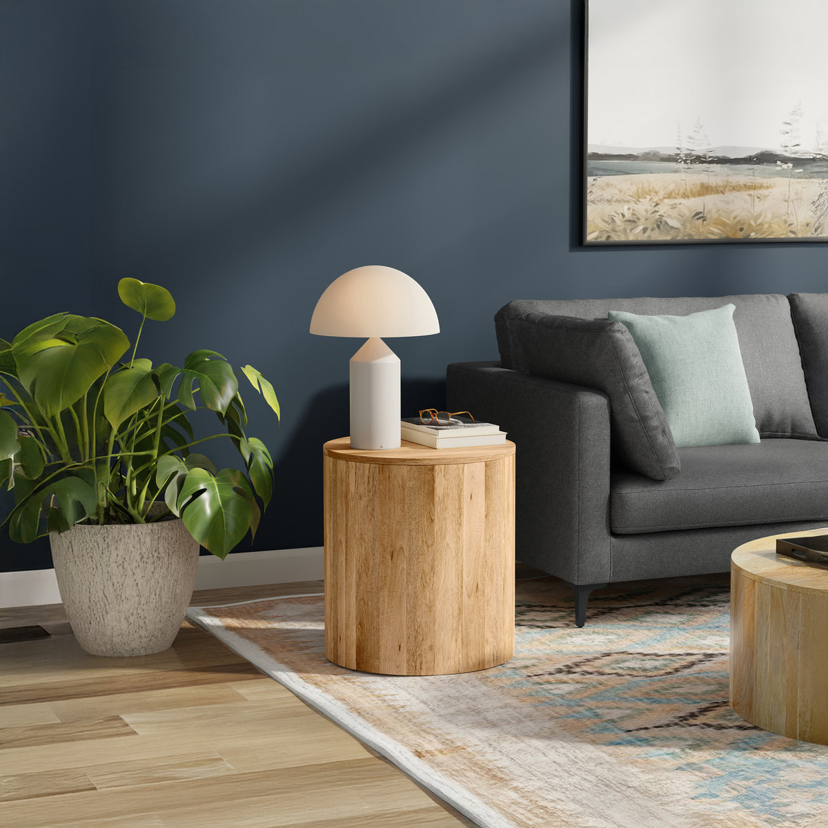 Refined Natural | Millbury Side Table