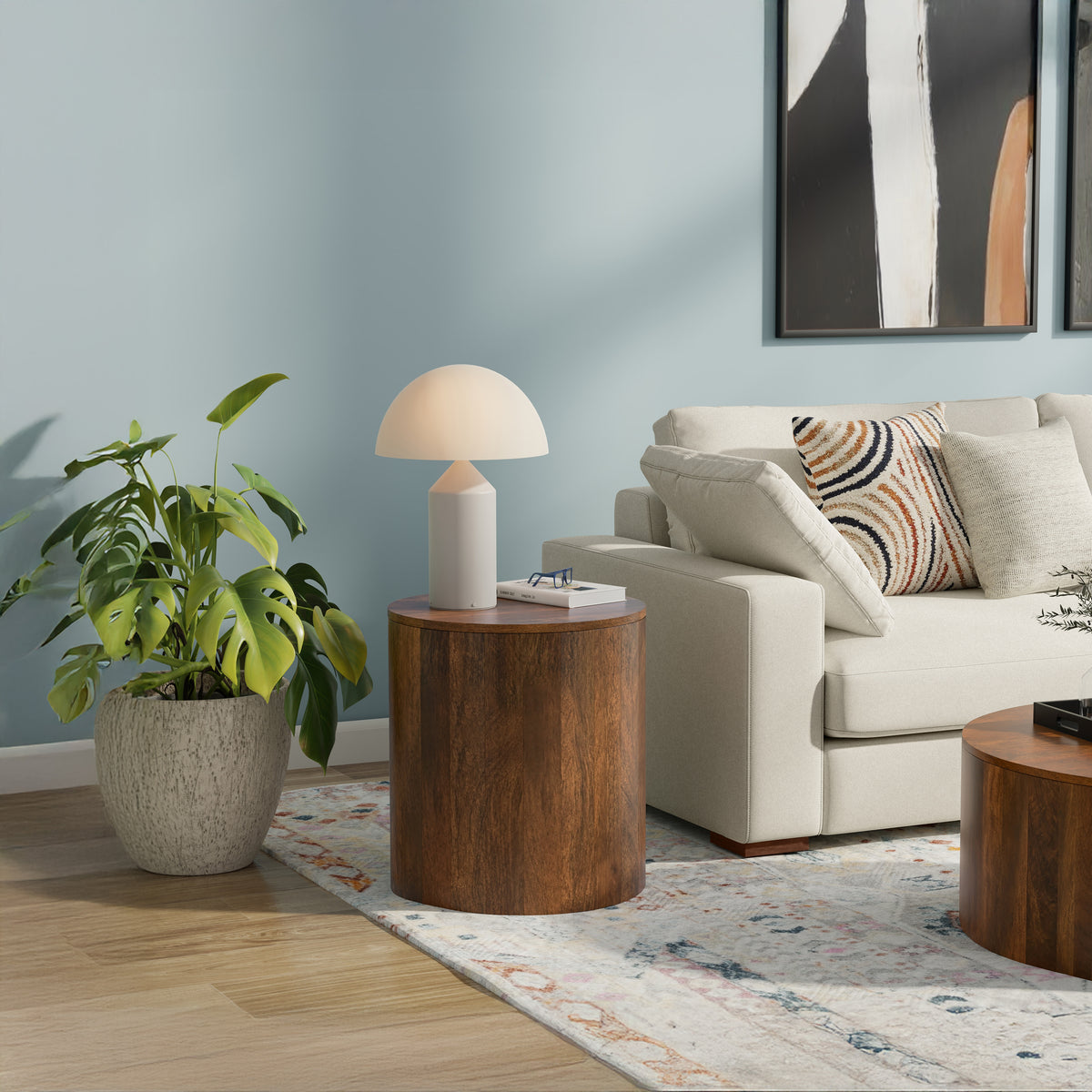 Walnut Brown | Millbury Side Table