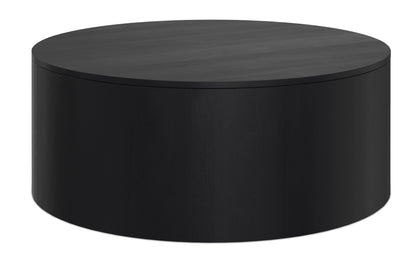 Black | Millbury Drum Coffee Table