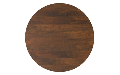 Walnut Brown | Millbury Drum Coffee Table